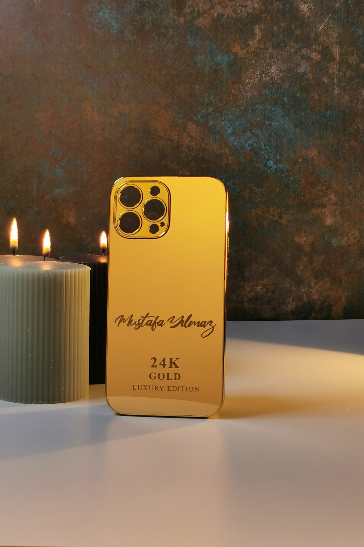 24K Gold Made in London 2021 Kişiye Özel Telefon Kılıfı