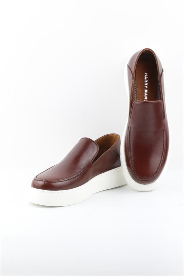 HARRY MANSON MODEL 029 HAKİKİ DANA DERİ ERKEK GÜNLÜK AYAKKABI