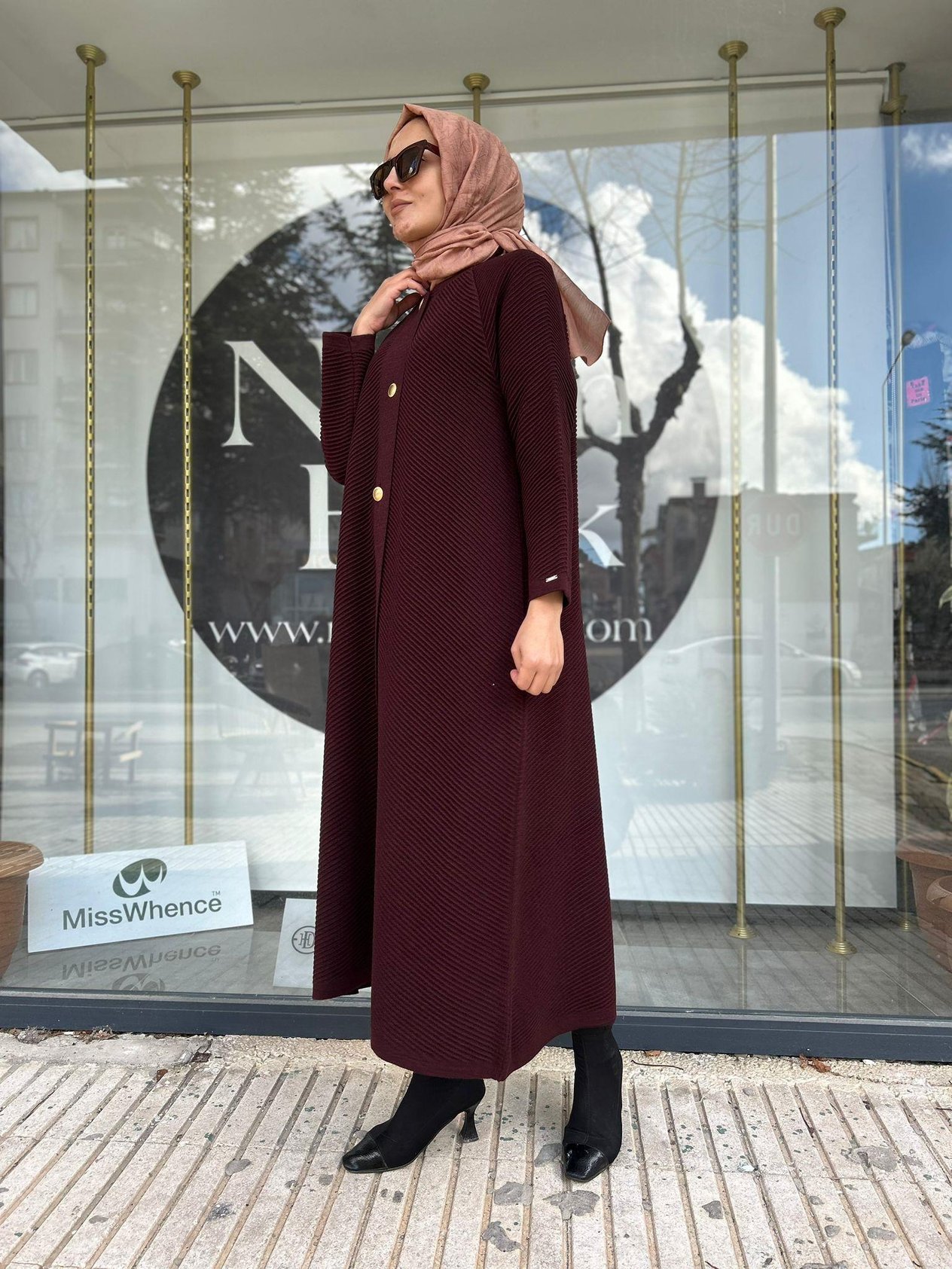 İNVEE BORDO KAP 6866