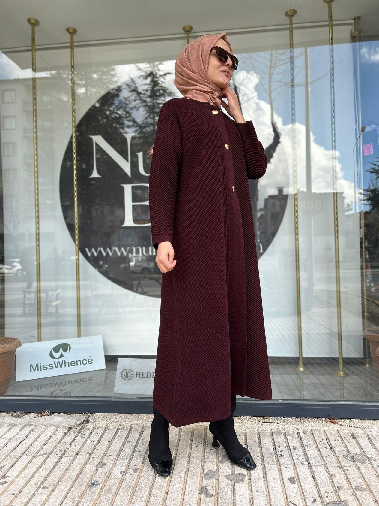 İNVEE BORDO KAP 6866