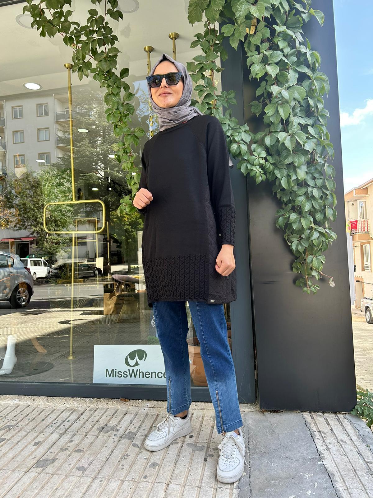 INVEE SİYAH TUNİK 6884