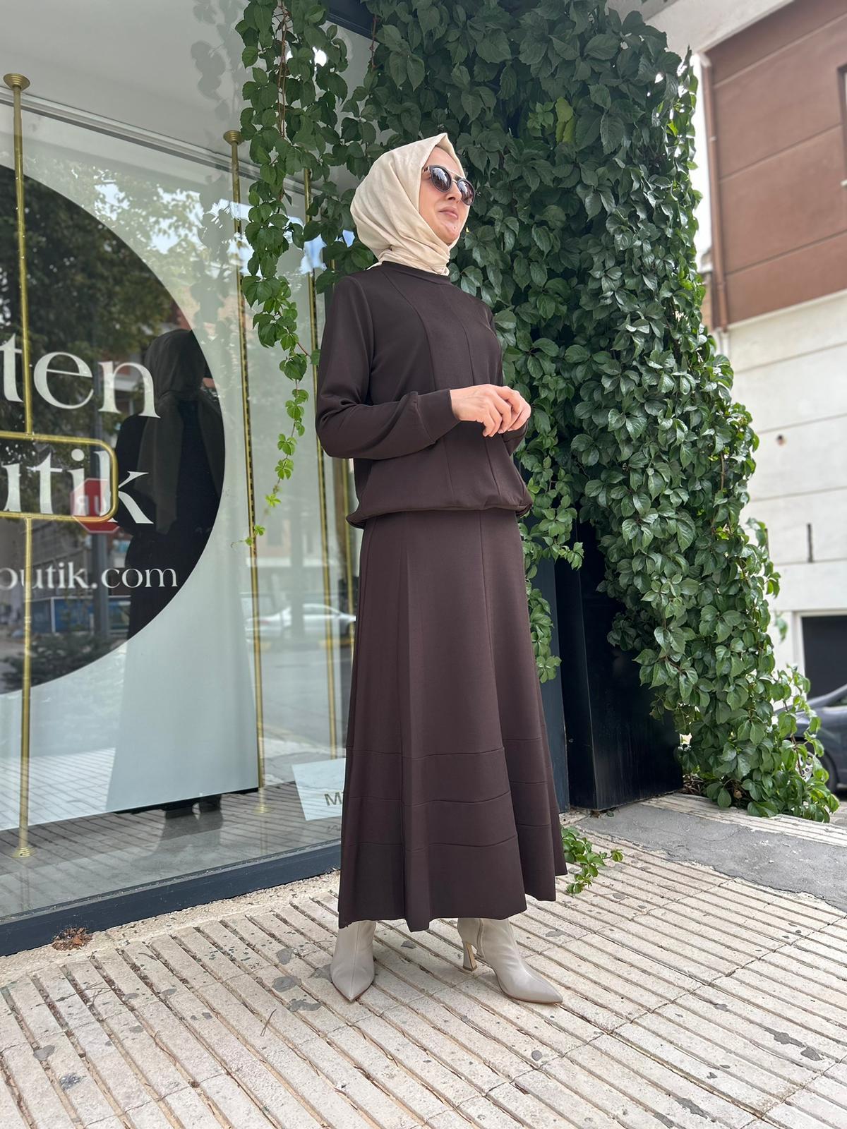 MİSSWHENCE KAHVERENGİ TAKIM  36002