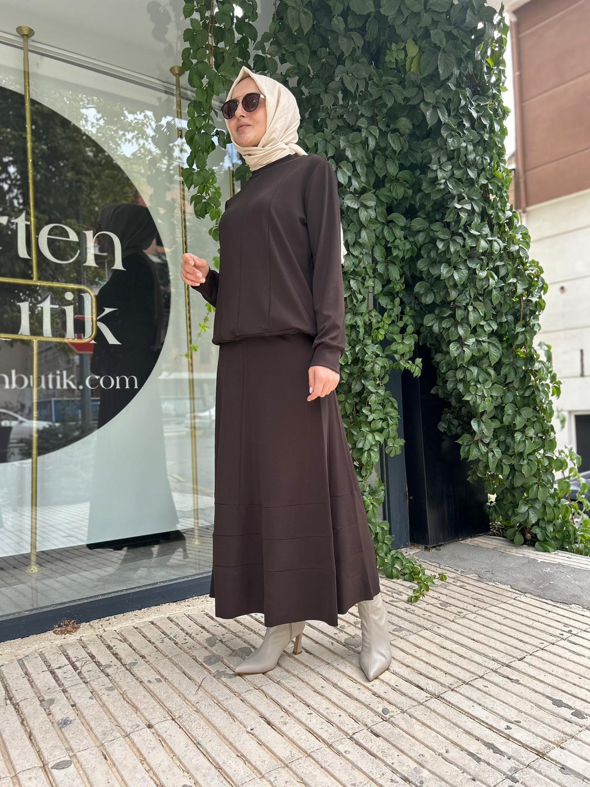MİSSWHENCE KAHVERENGİ TAKIM  36002