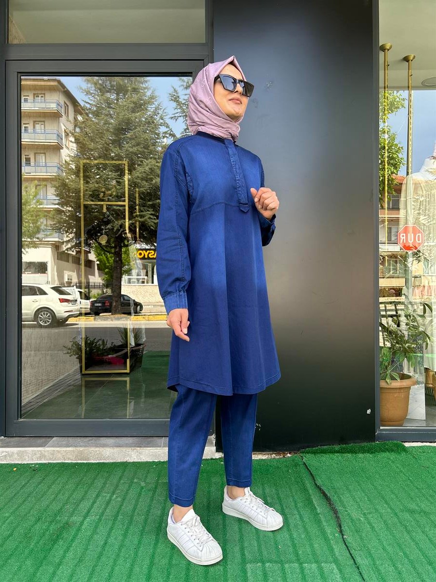 MİSSWHENCE  PANTOLON İNDİGO 33103