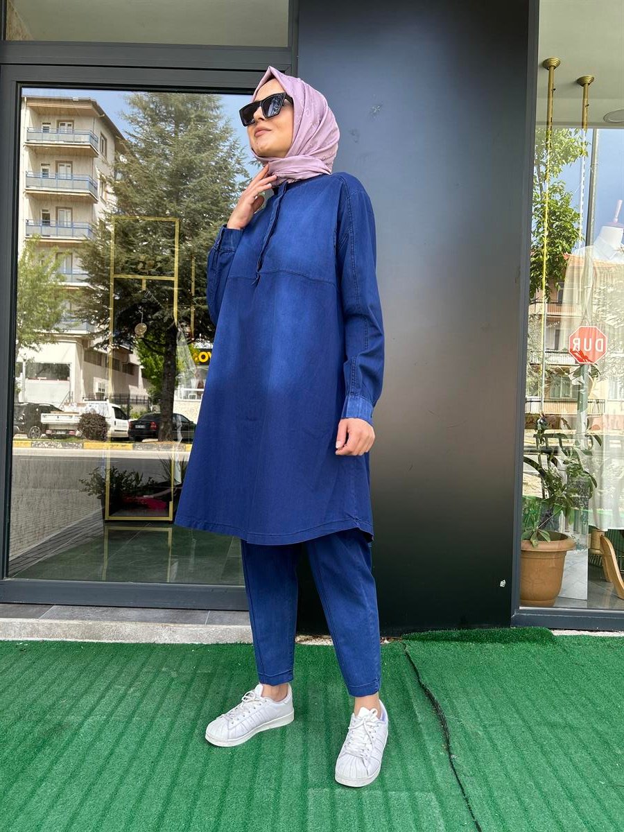 MİSSWHENCE  PANTOLON İNDİGO 33103