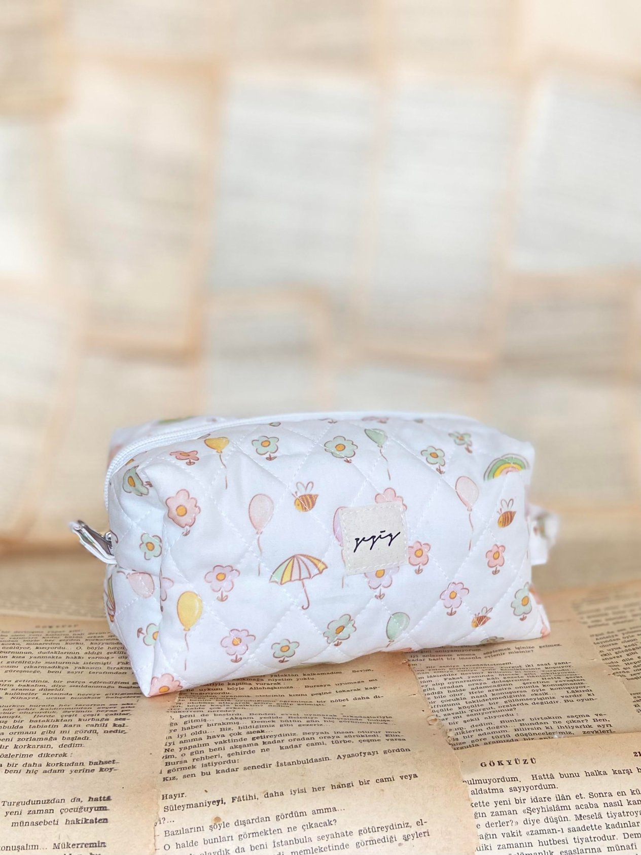 Zezig Soft Doodle Organizer Çanta