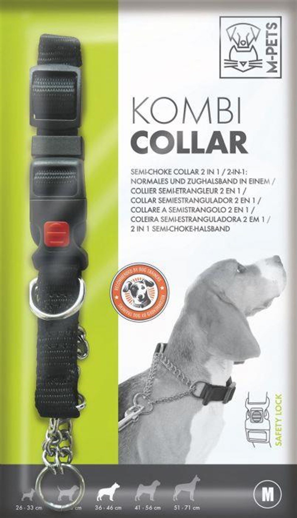 10811799 M-PETS KOMBI 2IN1 EĞİTİM TASMASI (M)