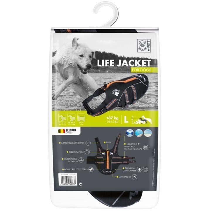 10829799 M-PETS LIFE JACKET KÖPEKLER İÇİN CAN YELEĞİ (L)