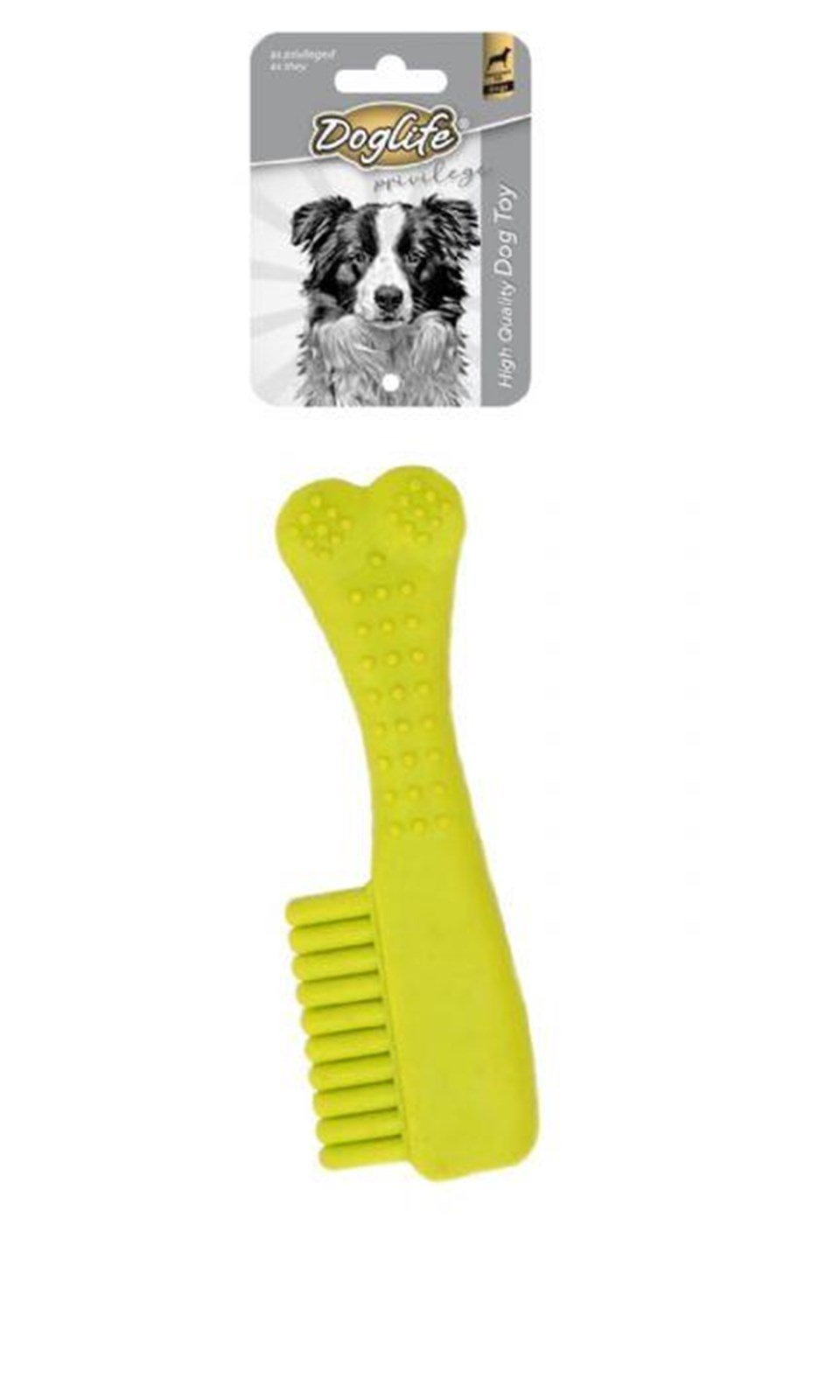 202258-DOGLİFE KÖPEKLER İÇİN KAUÇUK BRUSH OYUNCAK