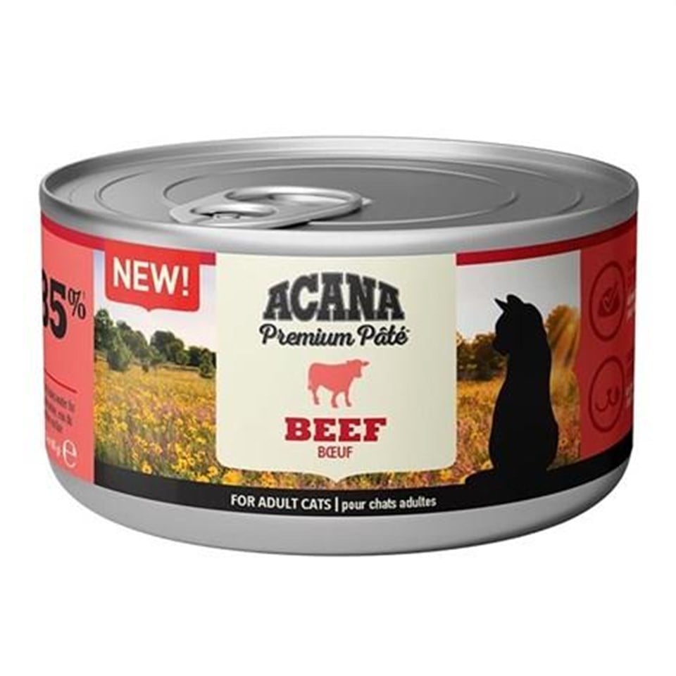 Acana Beef Pate (Ezme) Sığır Etli Kedi Konservesi 85 Gr