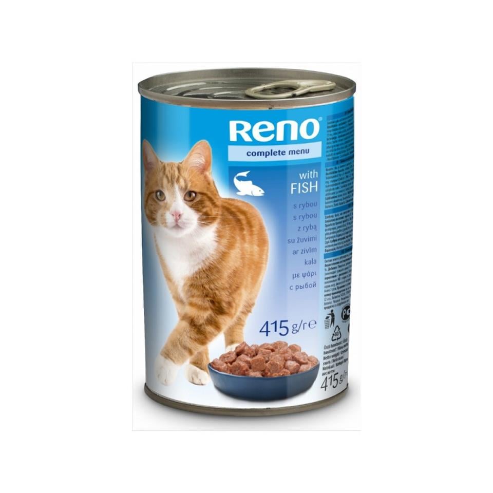 RENO BALIKLI YETİŞKİN KONSERVE 415 GR 