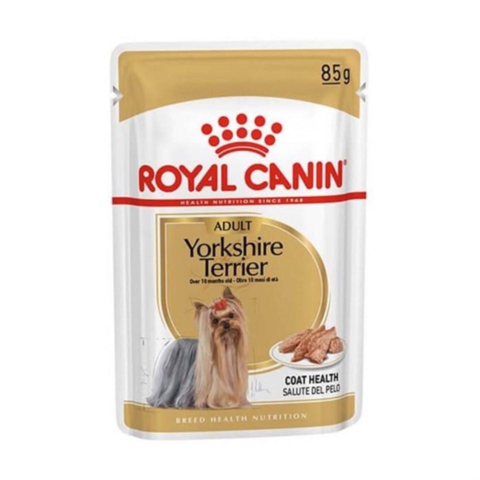 Royal Canin Pouch Yorkshire Terrier Irkı Özel Yaş Köpek Maması 85 Gr