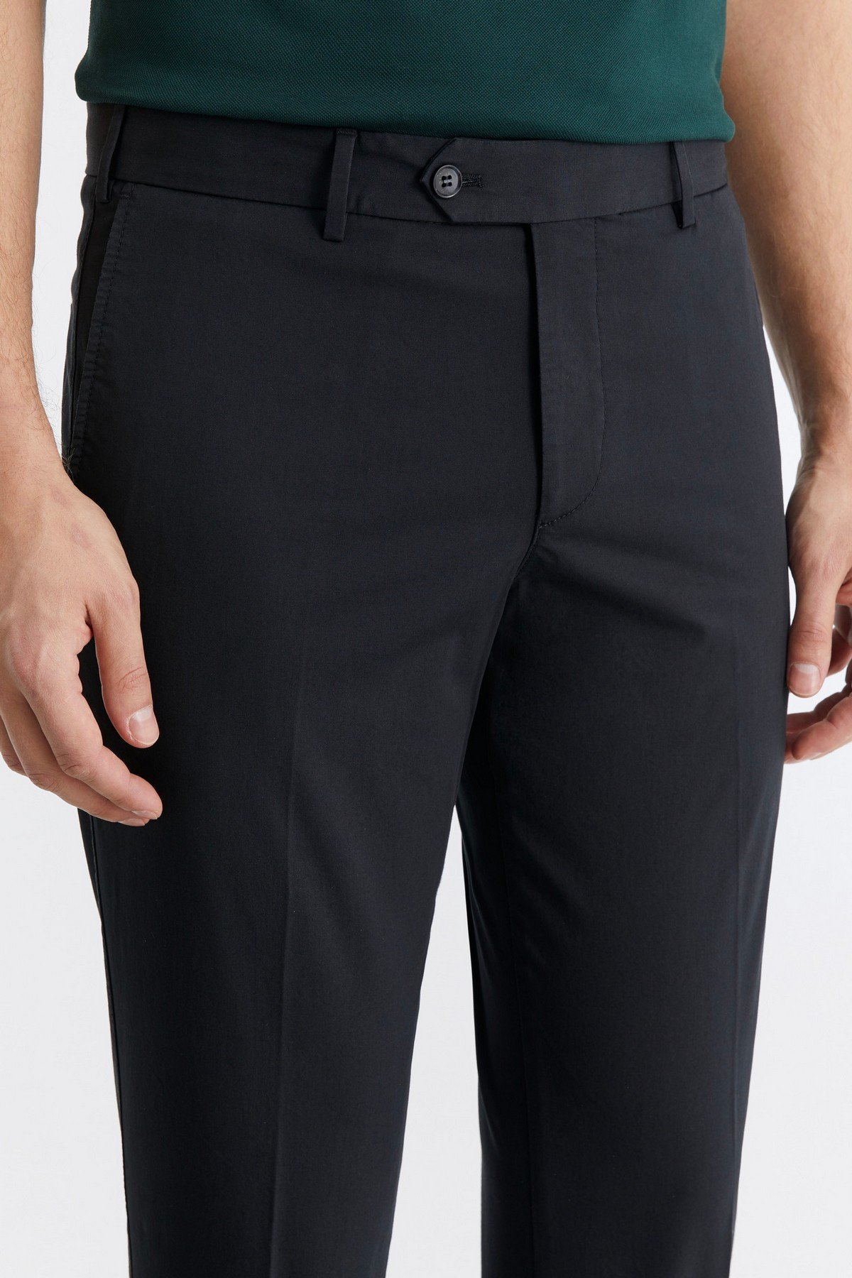 Ruba Pantolon Regular Fit Lacivert Chino Pantolon
