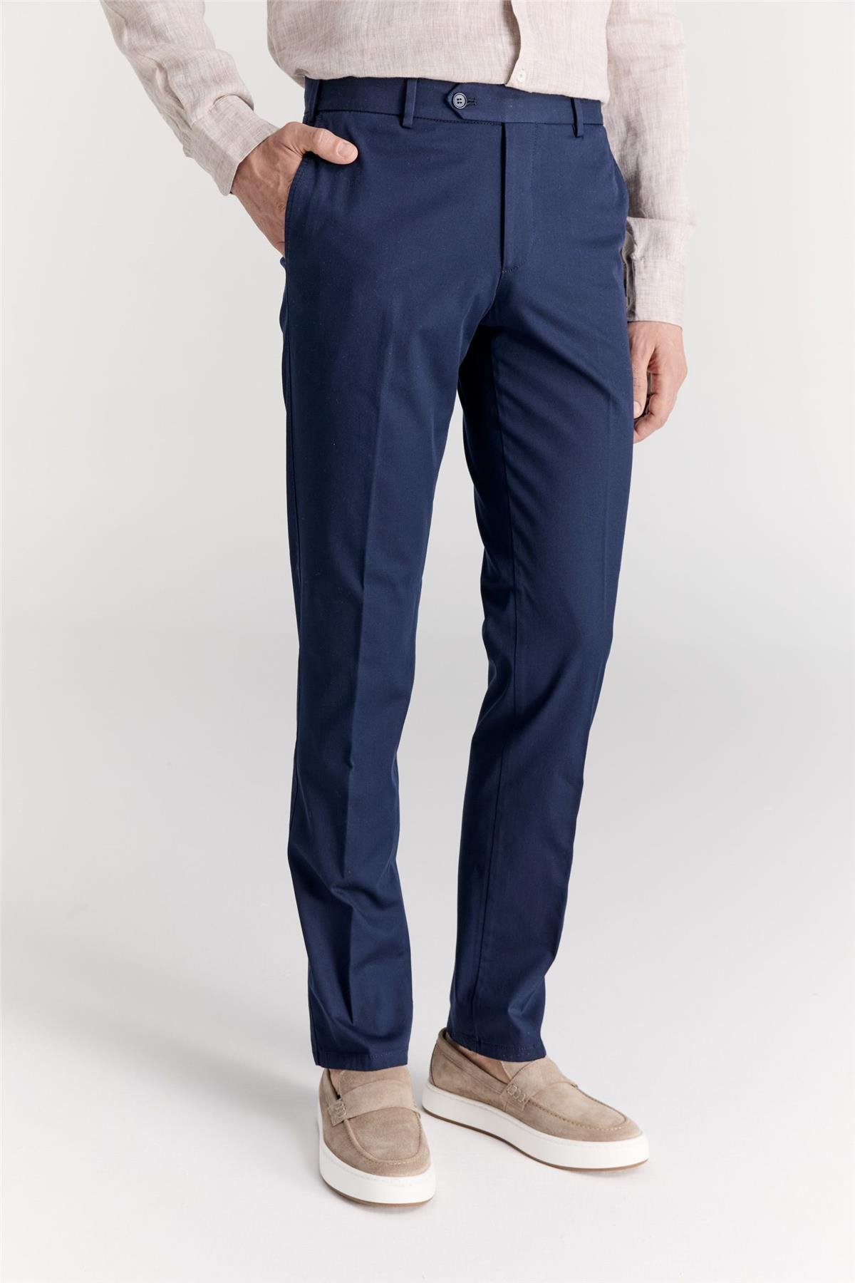 Ruba Pantolon Regular Fit Mavi Gabardine Chino Pantolon