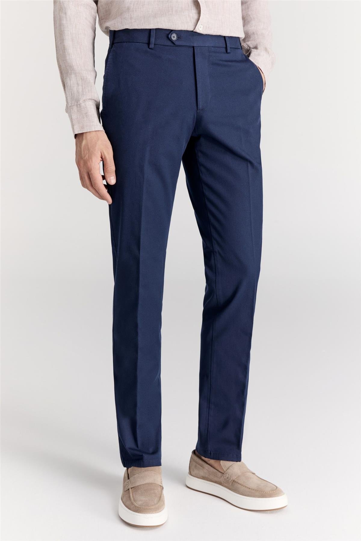 Ruba Pantolon Regular Fit Mavi Gabardine Chino Pantolon