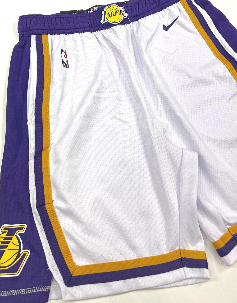 NBA Lakers Premium Erkek Şort BeyazNBA Lakers Premium Erkek Şort Beyaz
