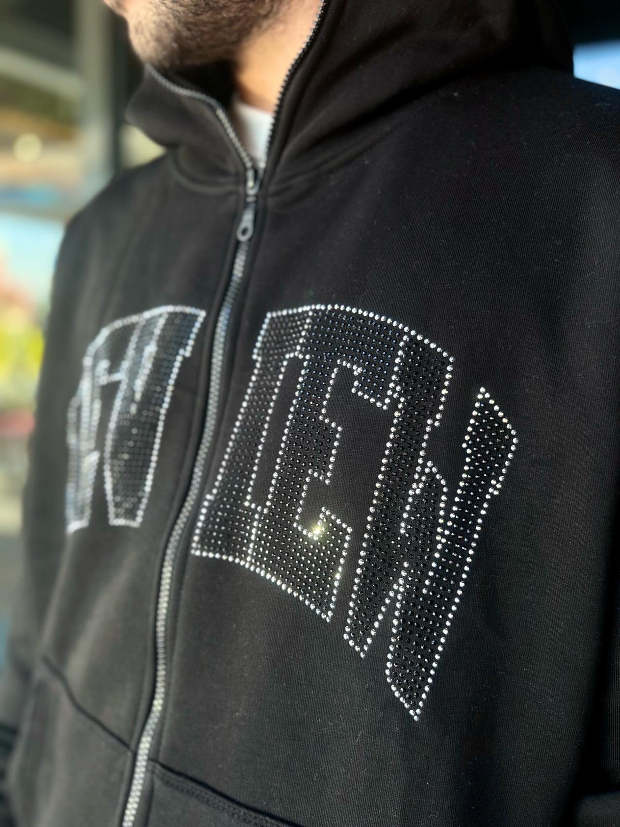 Review Oversize Zip Hoodie SiyahReview Oversize Zip Hoodie Siyah