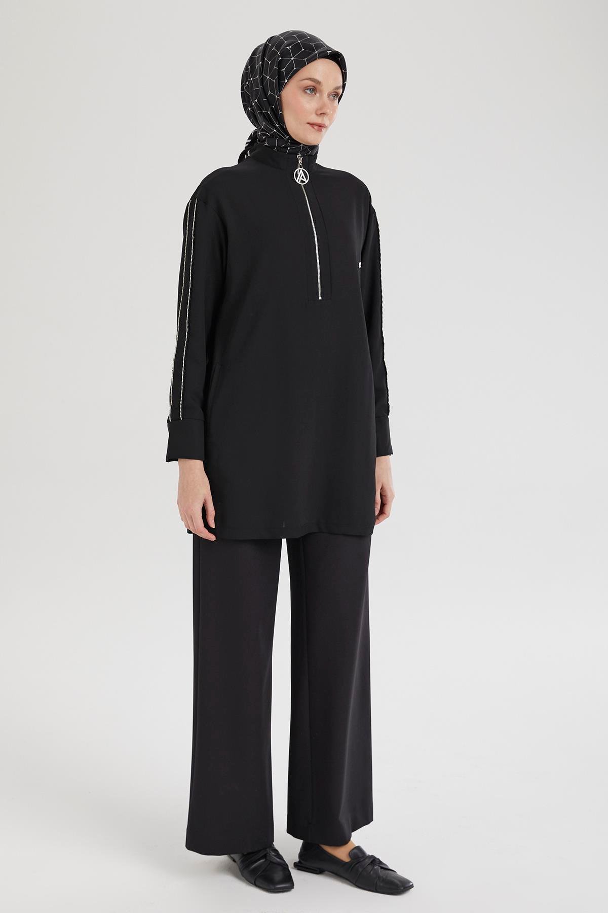 Armine Trend Önden Fermuarlı Tunik 25YT412