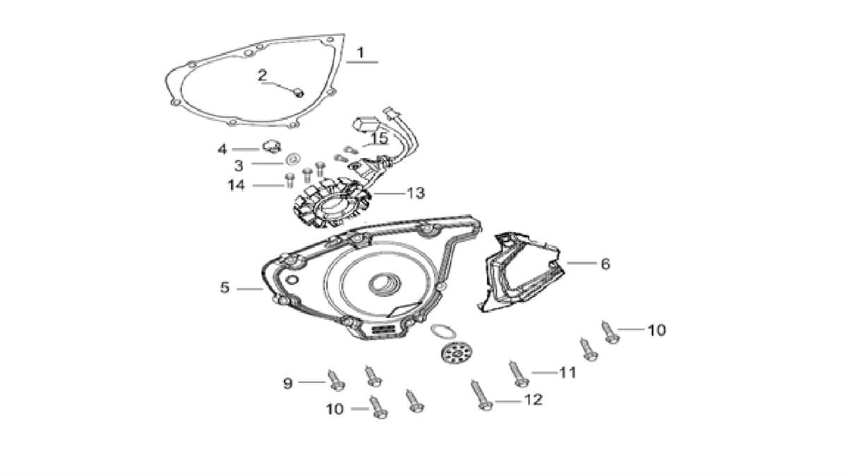MOTOR KAPAĞI SOL TAPA KÜÇÜK ( TİTANİK 150 )
