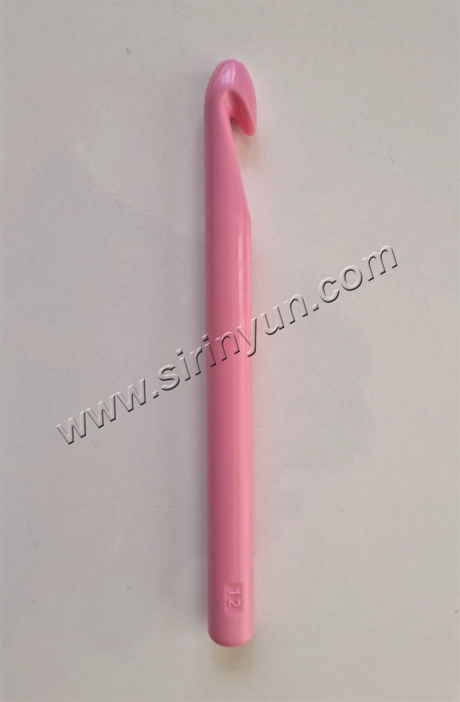 Mir Plastik Penye Tığı 12 mm Pembe