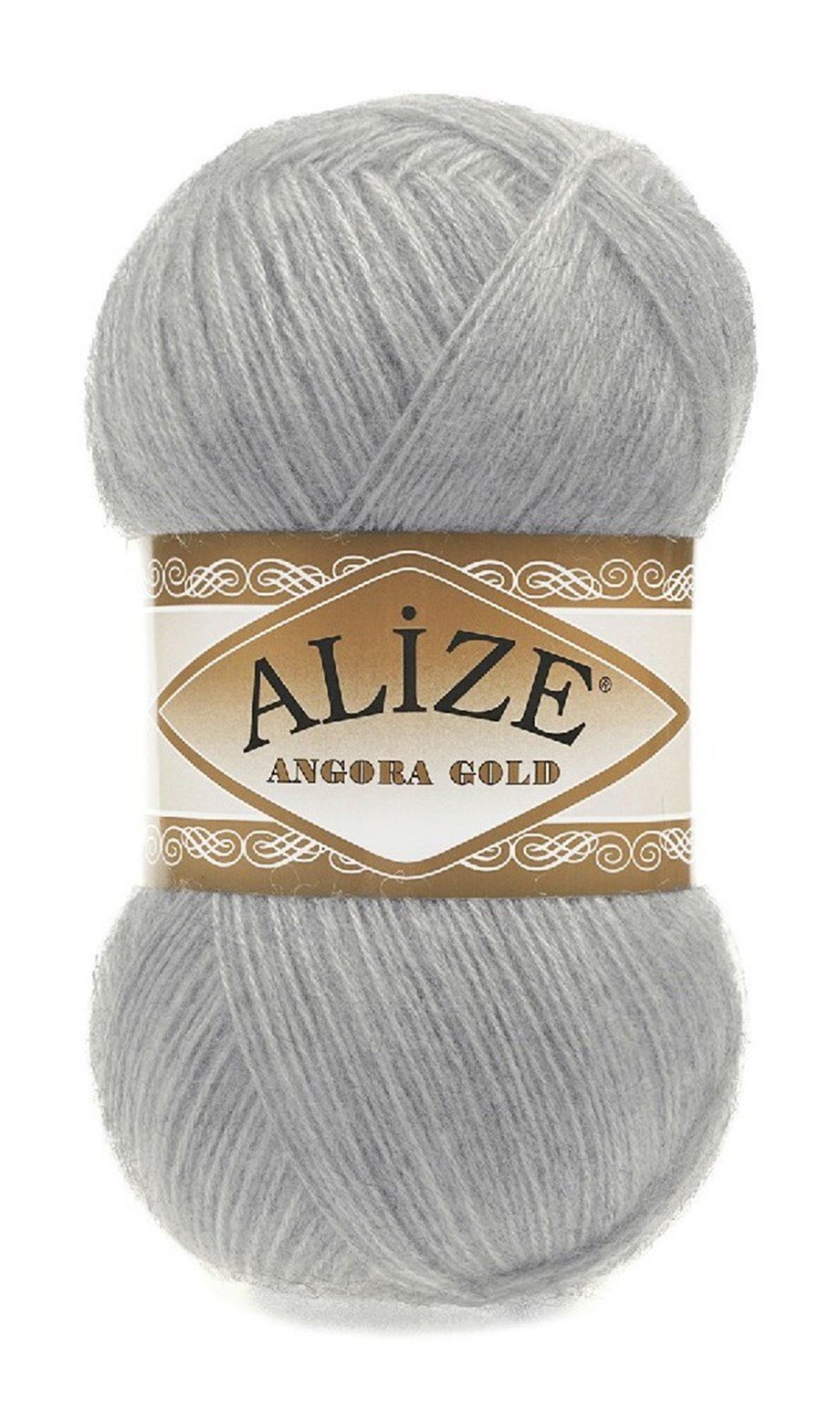 Alize Angora Gold 21 Gri Yünlü El Örgü İpi