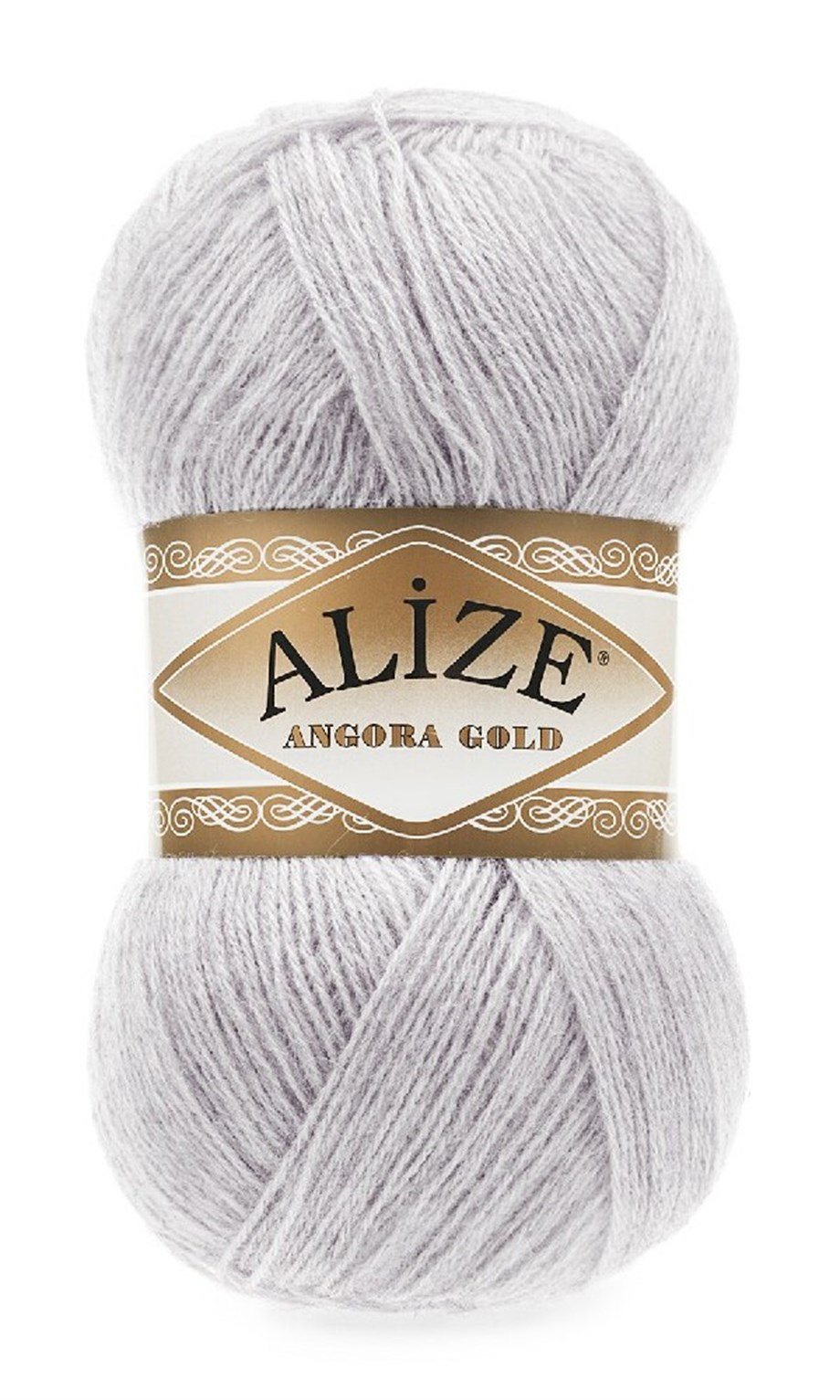 Alize Angora Gold 71 Açık Gri Yünlü El Örgü İpi