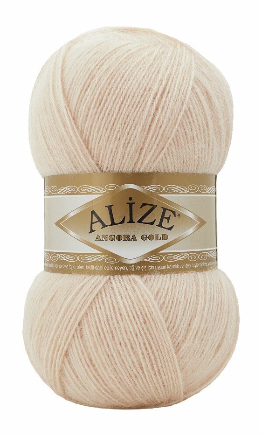 Alize Angora Gold 841 Kum Beji Yünlü El Örgü İpi