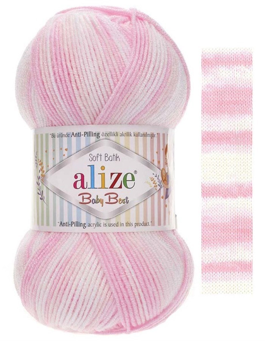 Alize Baby Best Batik 6660 El Örgü İpi
