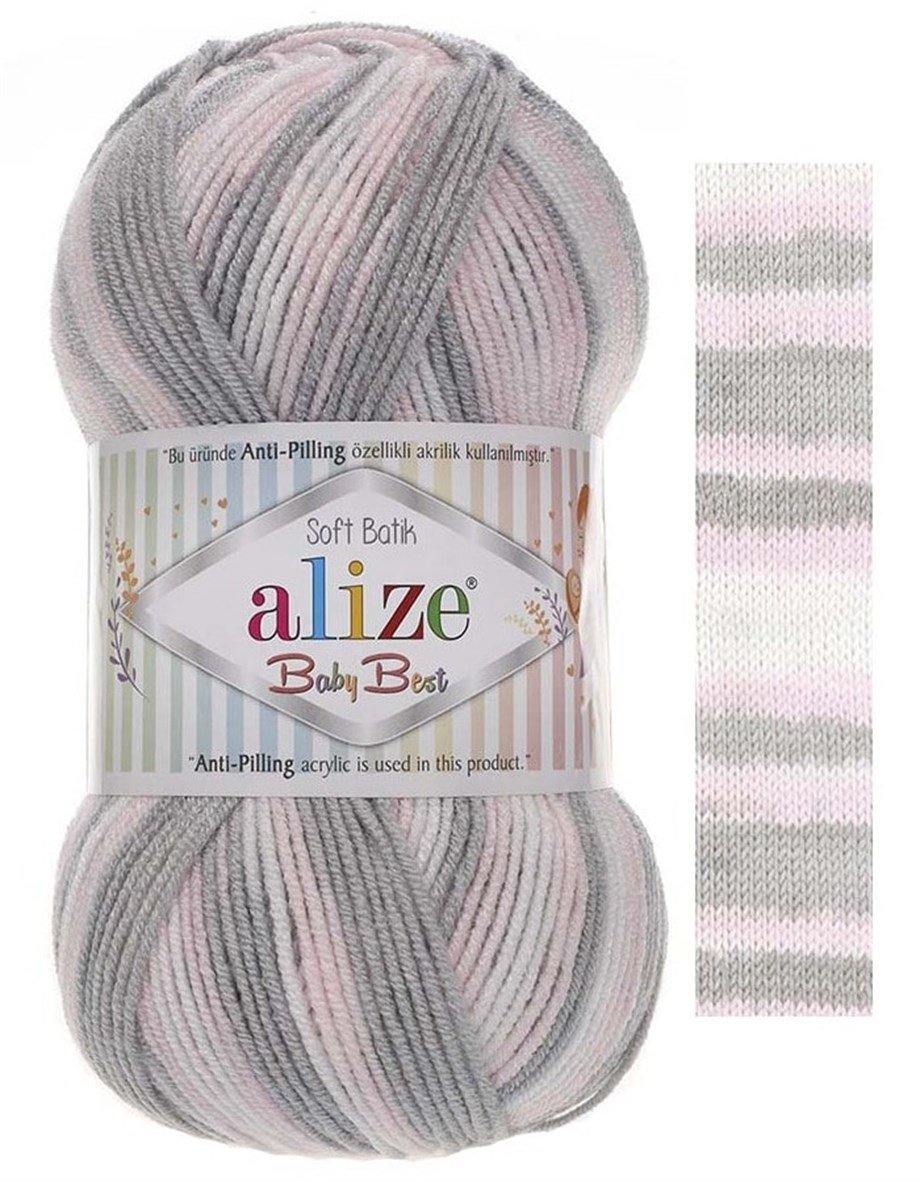 Alize Baby Best Batik 6664 El Örgü İpi