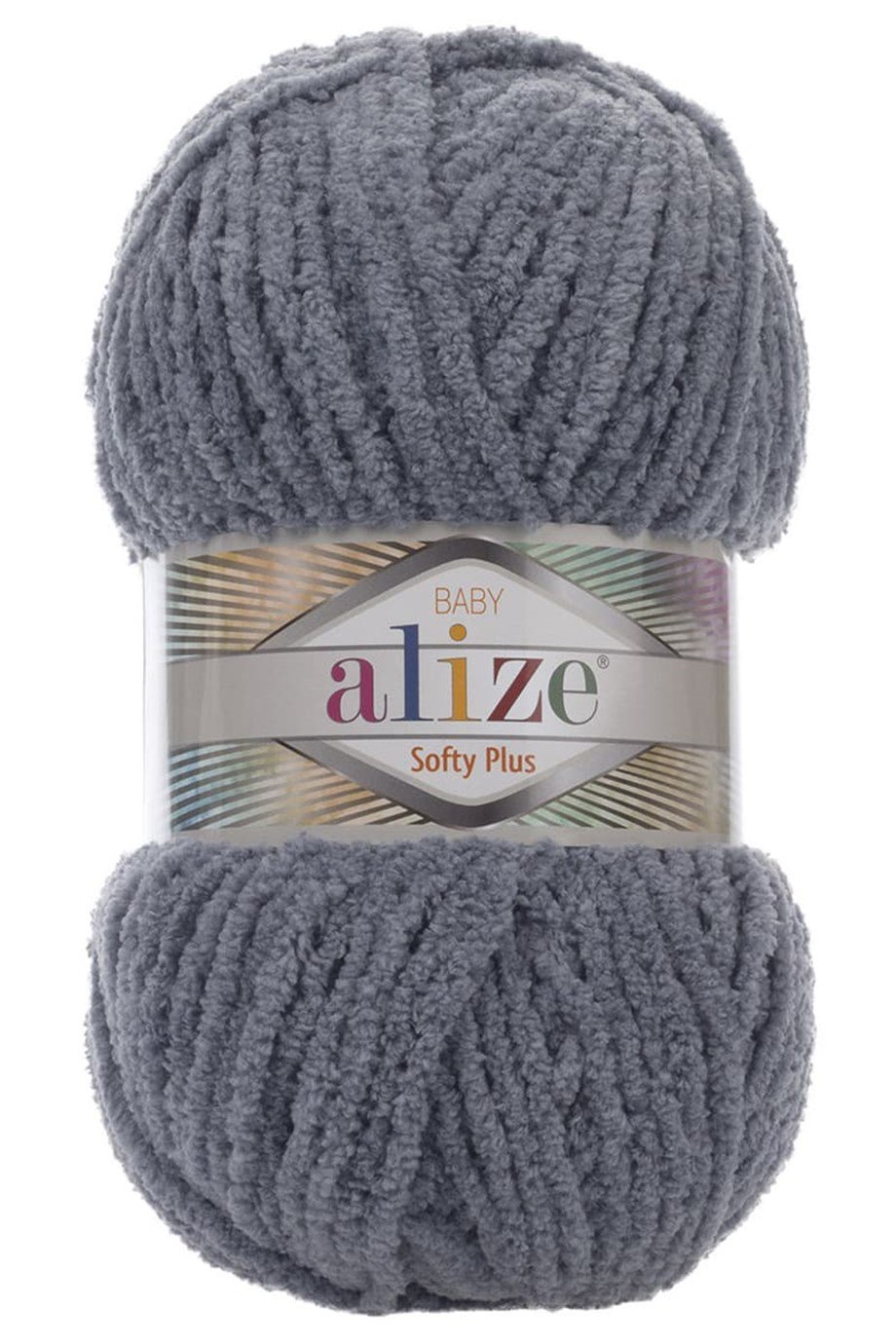 Alize Softy Plus 87 Gümüş Gri El Örgü İpi