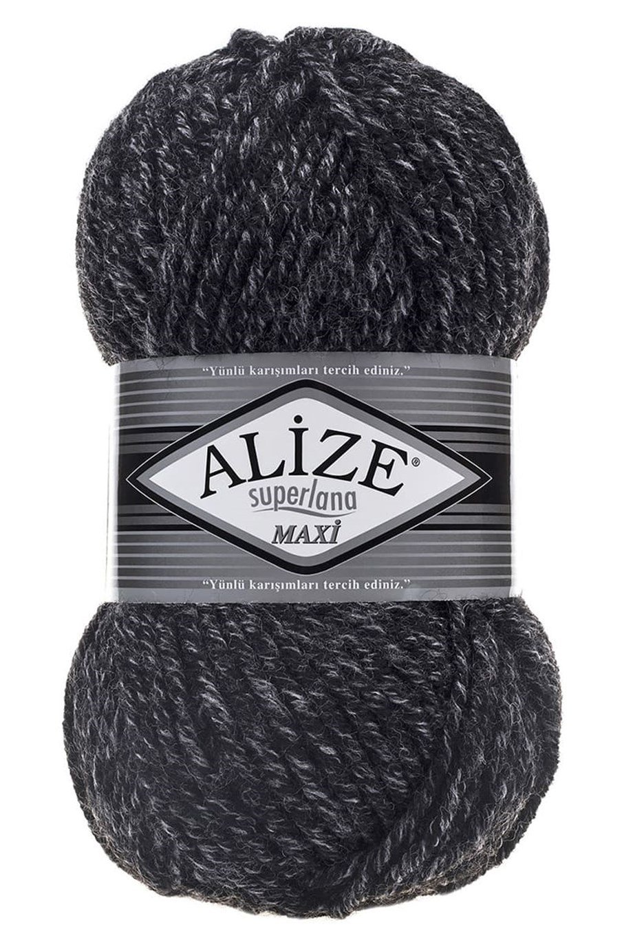 Alize Superlana Maxi 800 Jaspe Antrasit El Örgü İpi