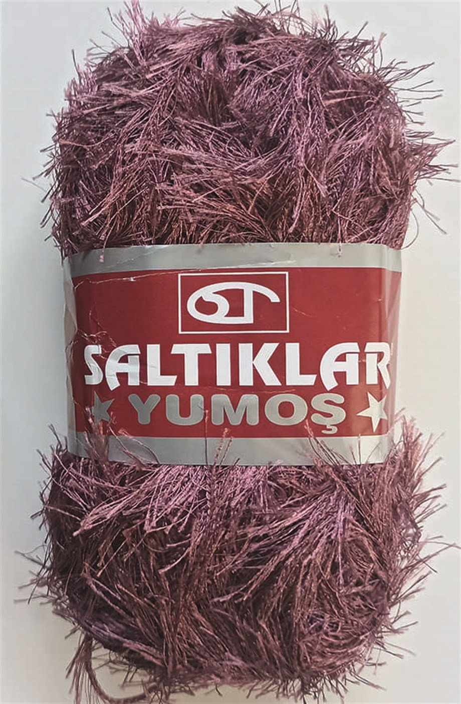 Saltıklar Yumoş 29 Mürdüm Sakallı El Örgü İpi