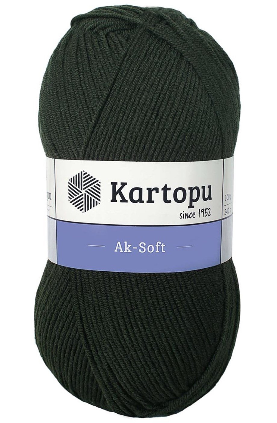Kartopu Ak-Soft K478 Haki El Örgü İpi
