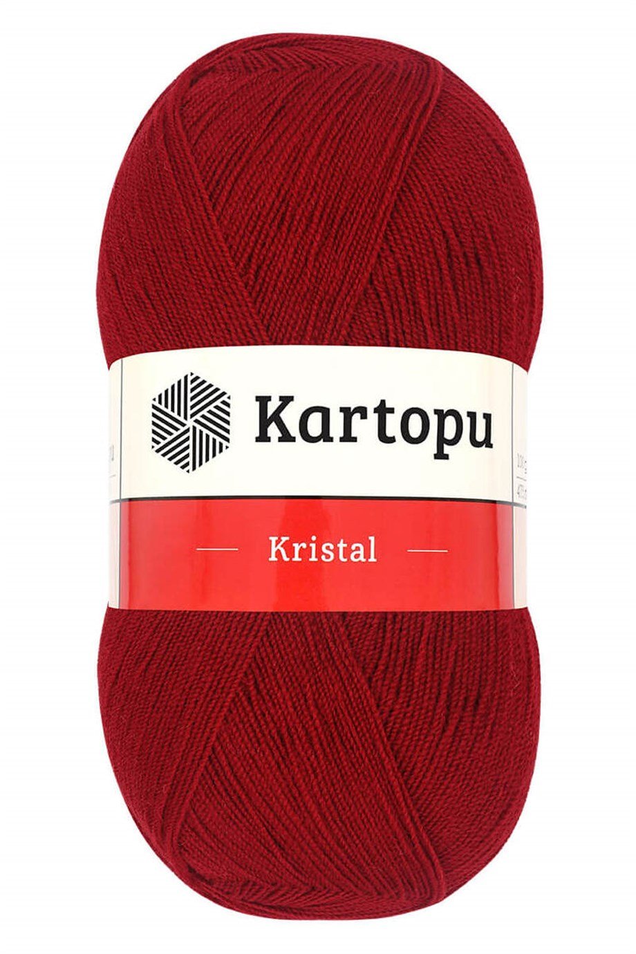 Kartopu Kristal K125 Koyu Kırmızı Liflik El Örgü İpleri