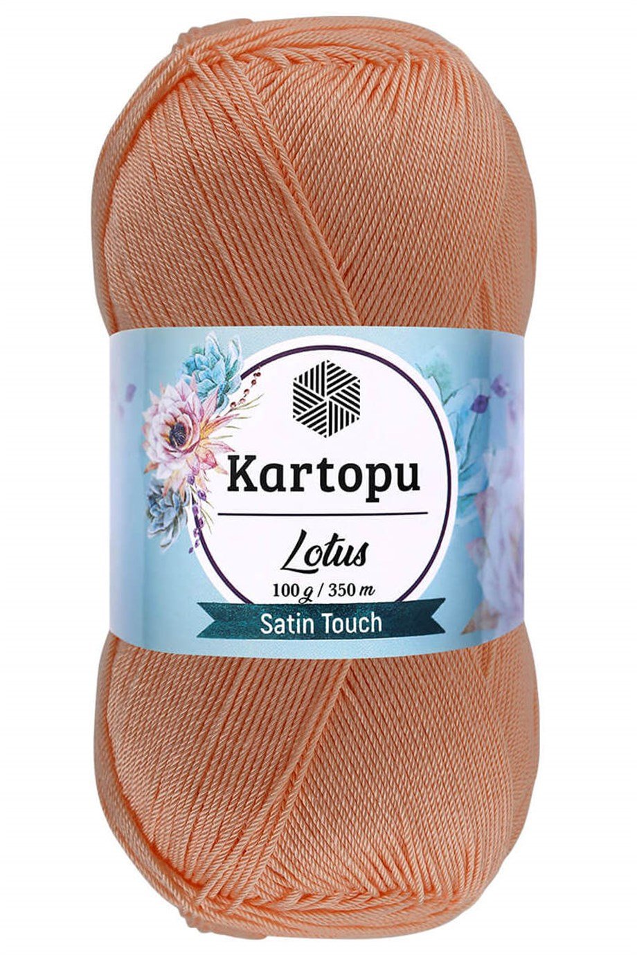 Kartopu Lotus K277 Şeftali Anti-Pilling Microfiber El Örgü İpi