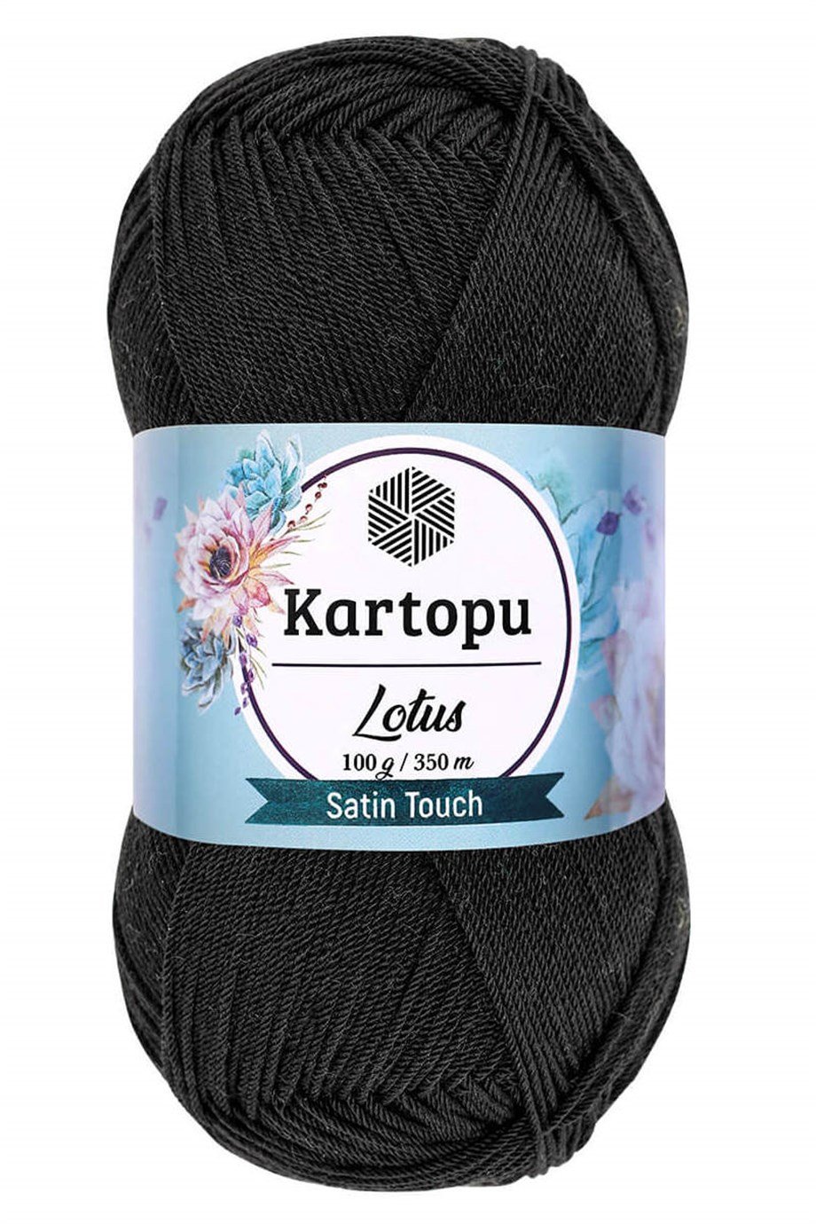Kartopu Lotus K940 Siyah Anti-Pilling Microfiber El Örgü İpi
