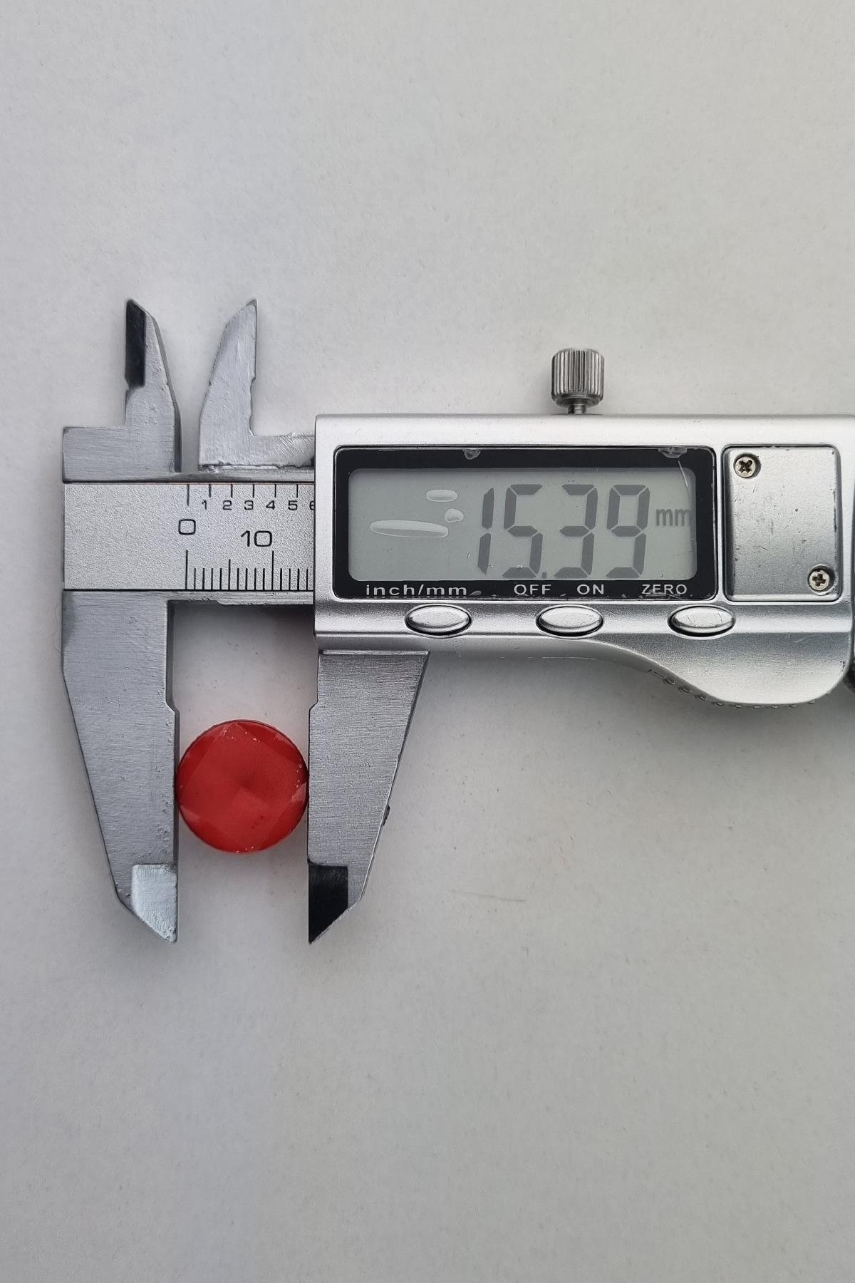 Küçük Akrilik Kare Desenli Yuvarlak Açık Kahverengi Kaban Çeket Hırka Yelek Düğmesi 5 Adet