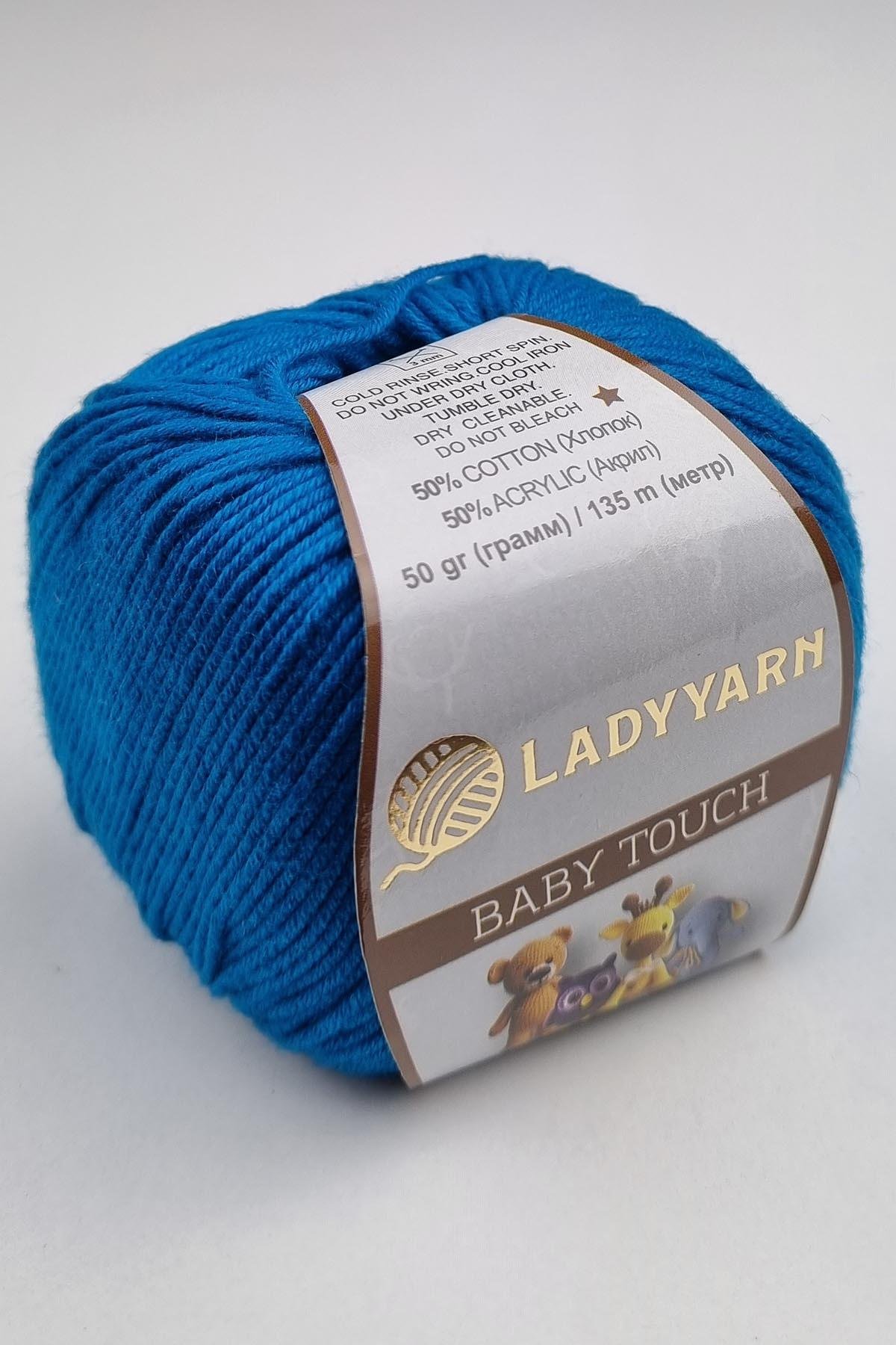 Lady Yarn Baby Touch Amigurumi Örgü İpi Petrol