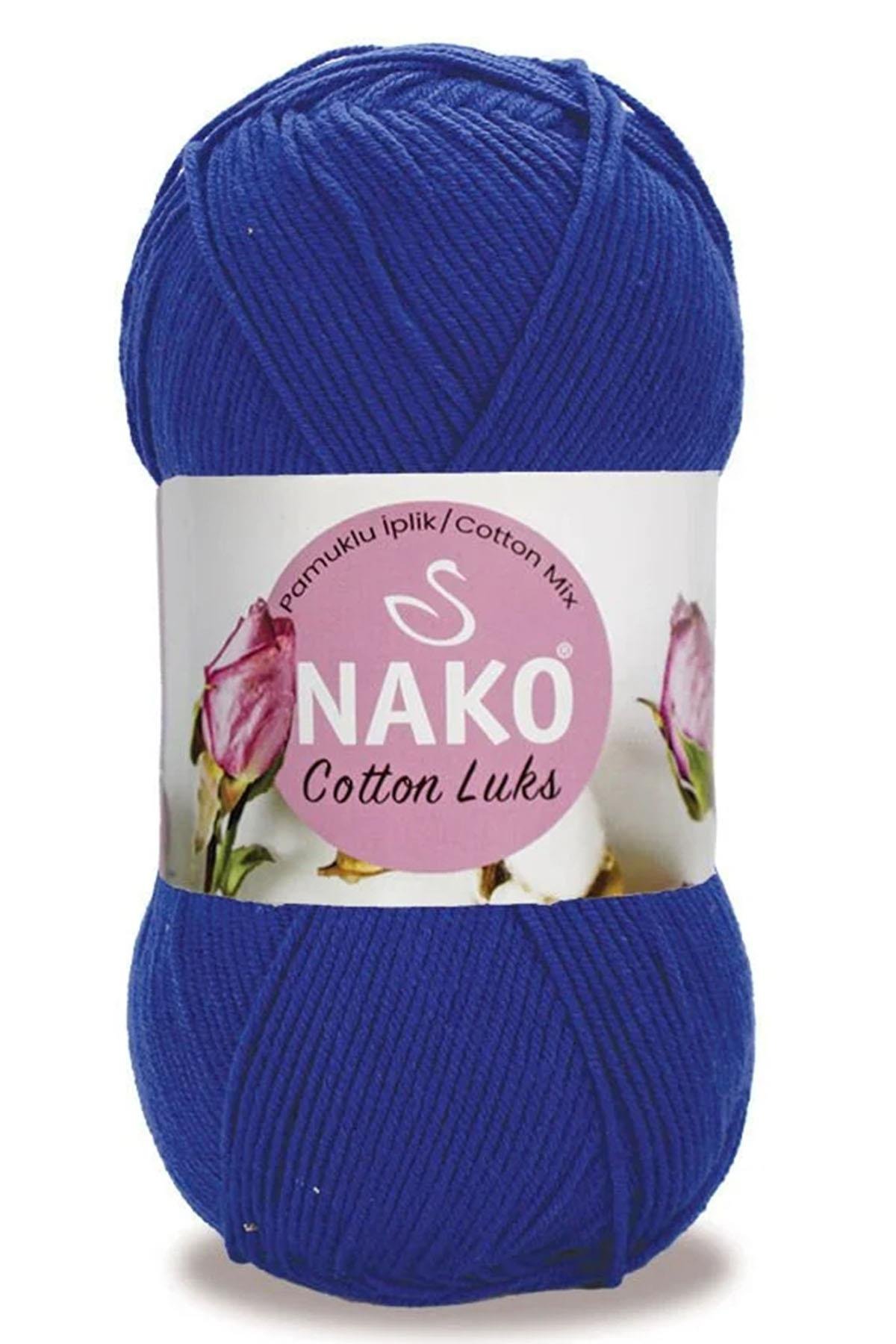 Nako Cotton Lüks 97561 Saks Örgü İpi