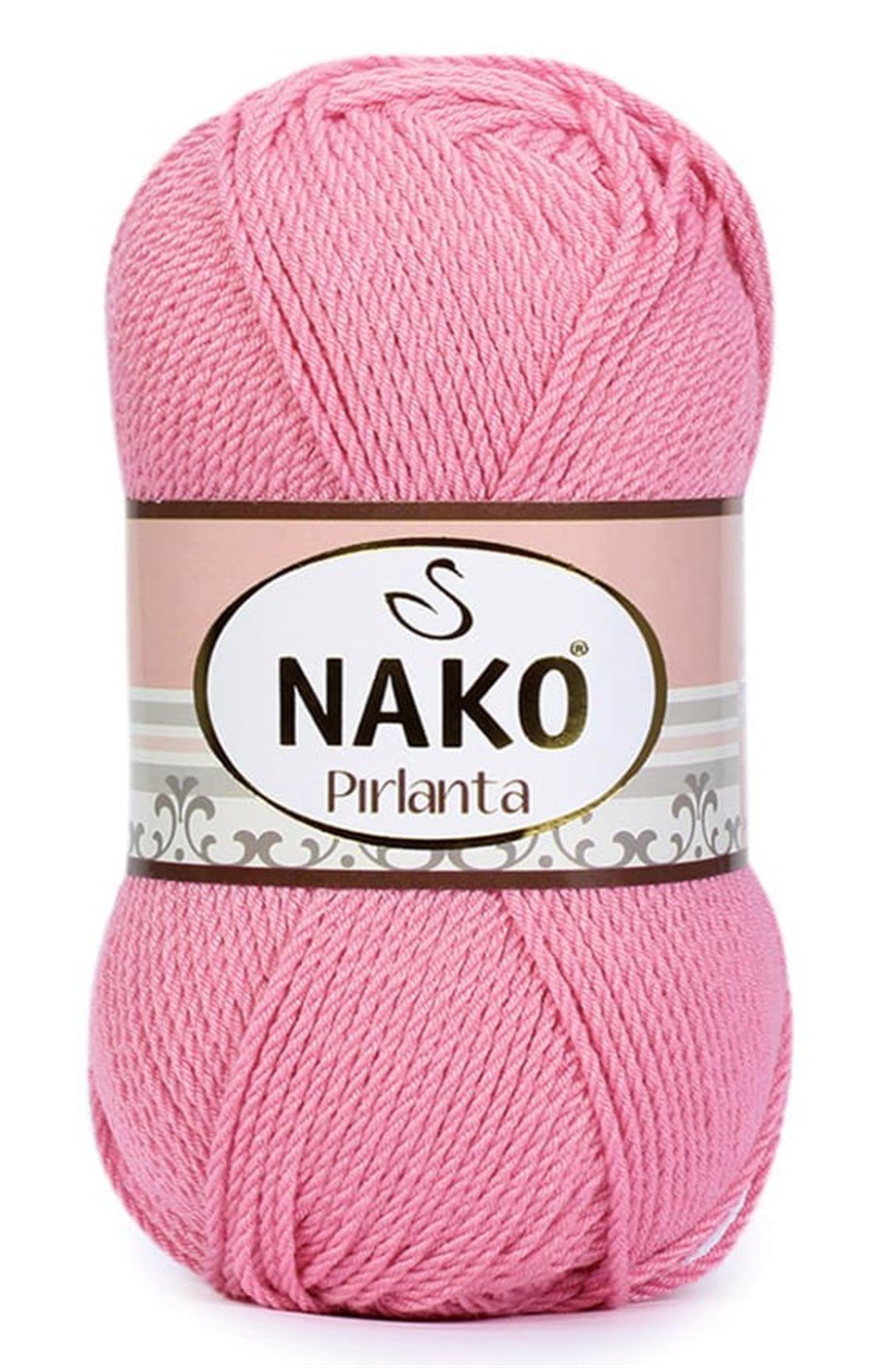 Nako Pırlanta 6740 Pembe El Örgü İpi