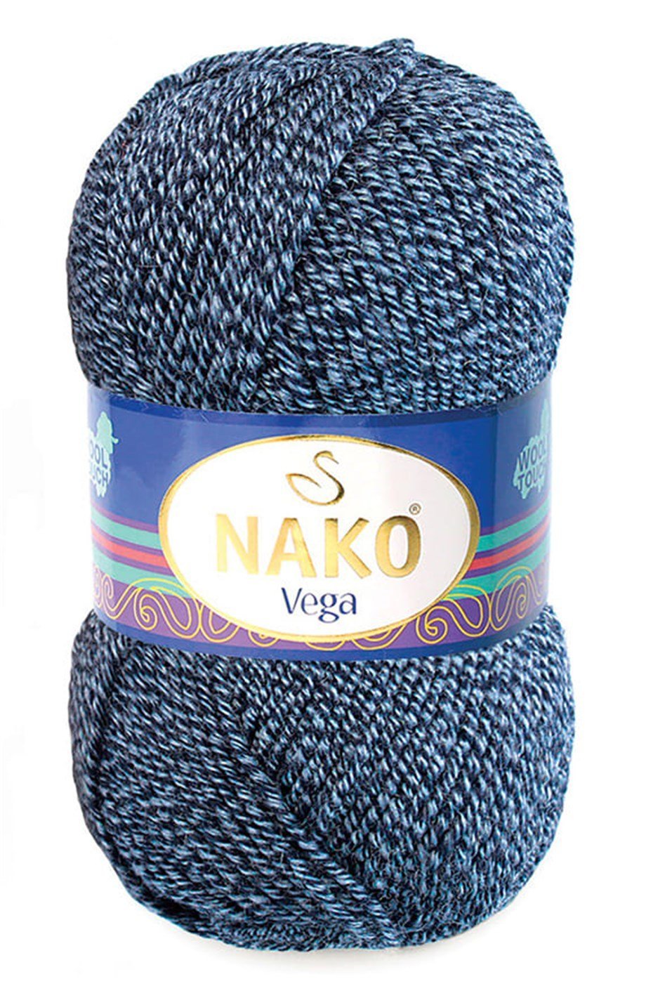 Nako Vega 21296 Lacivert Mavi Muline El Örgü İpi