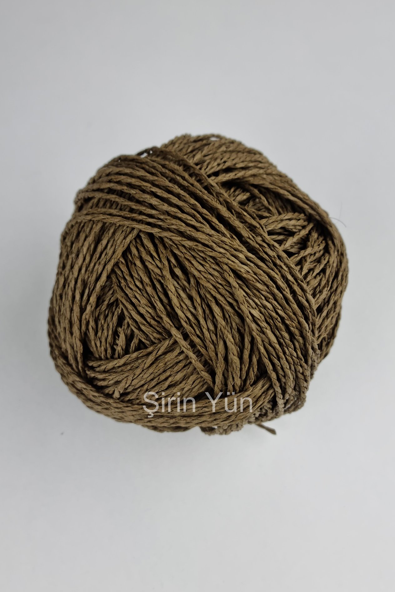 Sarılmış Kağıt İp 100 Gram Koyu Kahverengi