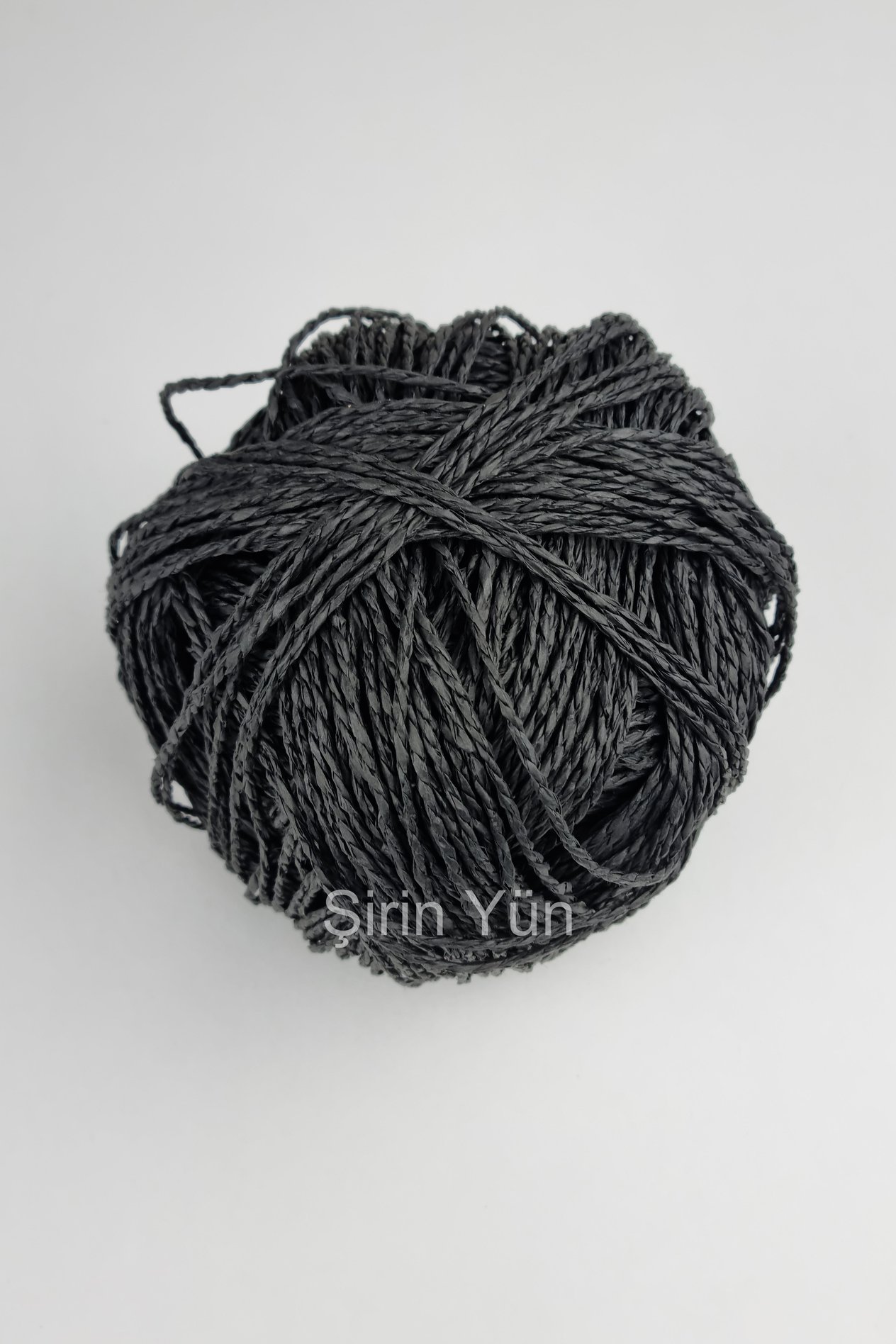 Sarılmış Kağıt İp 100 Gram Siyah