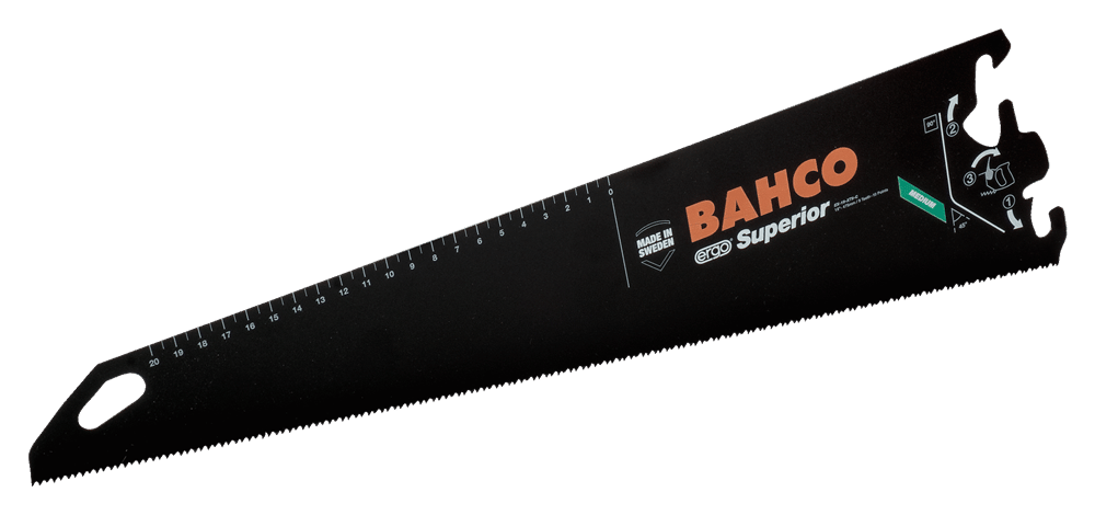 Bahco ERGO™ İsveç Yapımı Testere Bıçağı Superior Medium EX-19-XT9-C