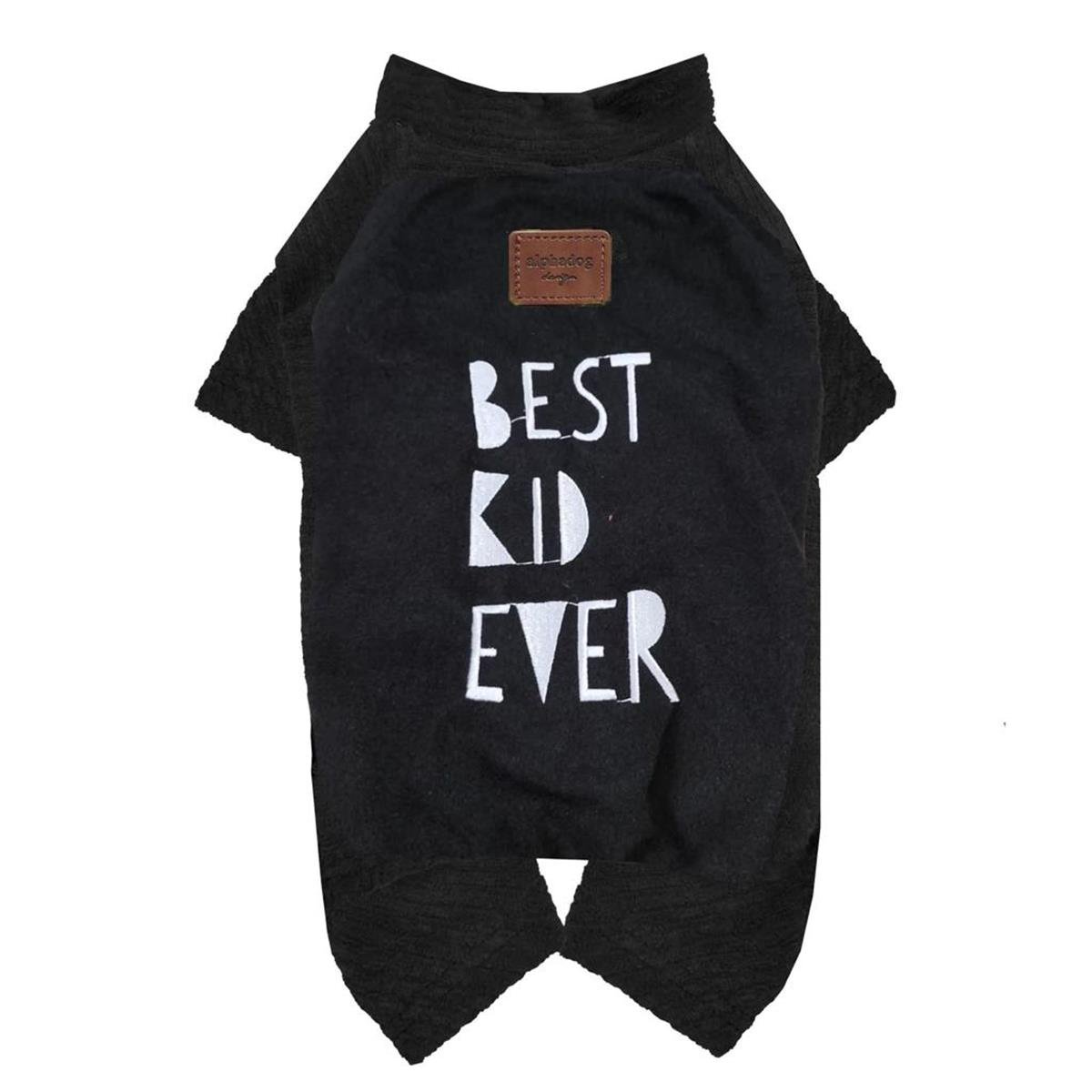 Alphadog Design Best Kid Black Köpek Tulum