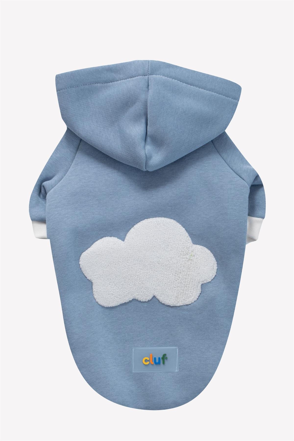 Cluf Way2Go Mavi Köpek Hoodie