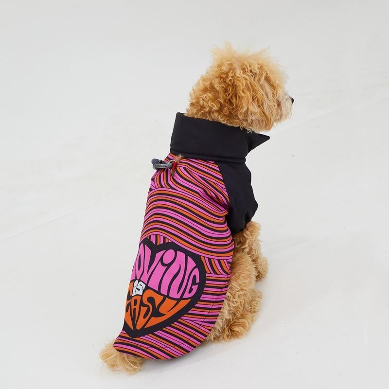 Godoist Raincaot Series Loving is easy Köpek Yağmurluğu