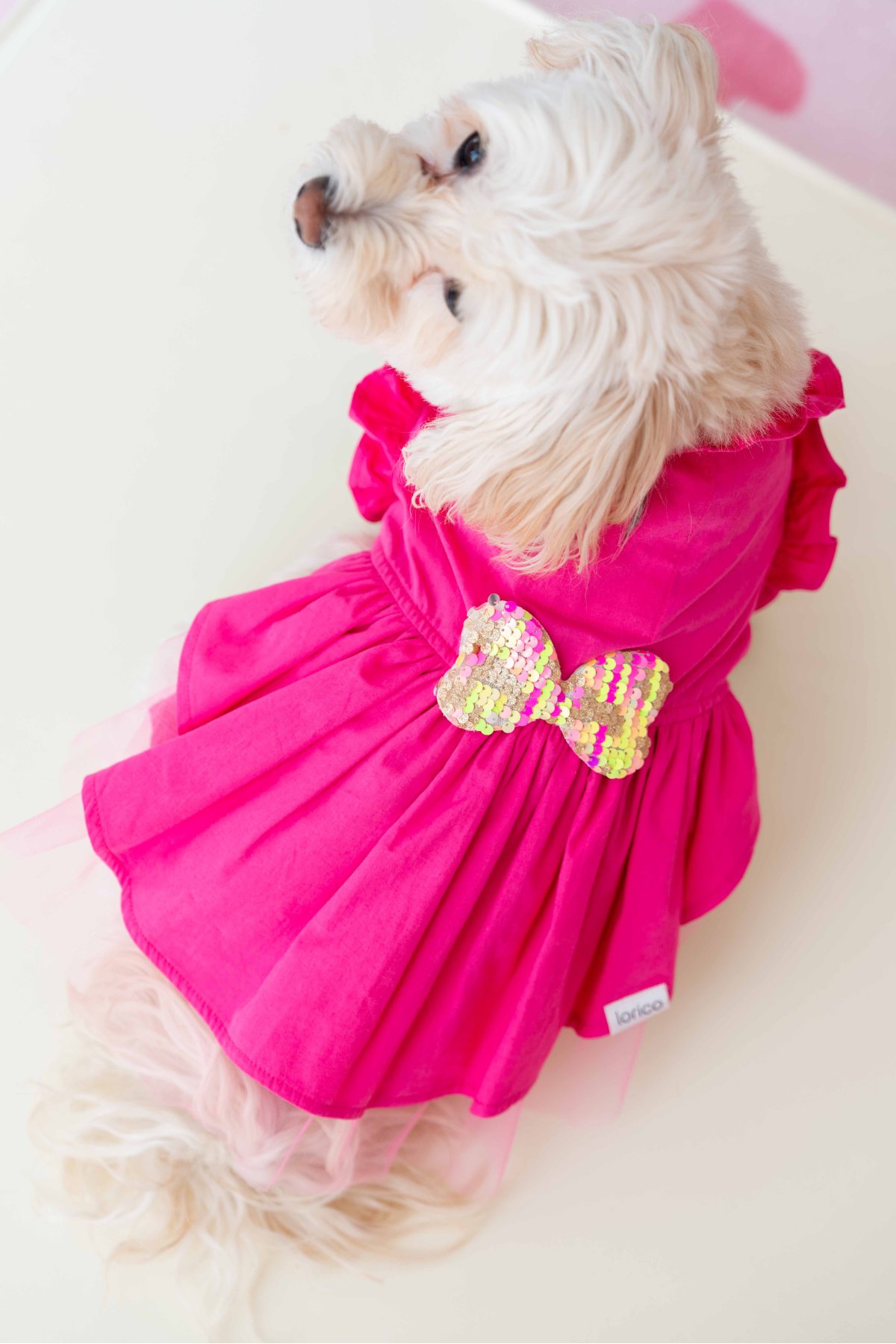 Lorico Pembe Elbise 