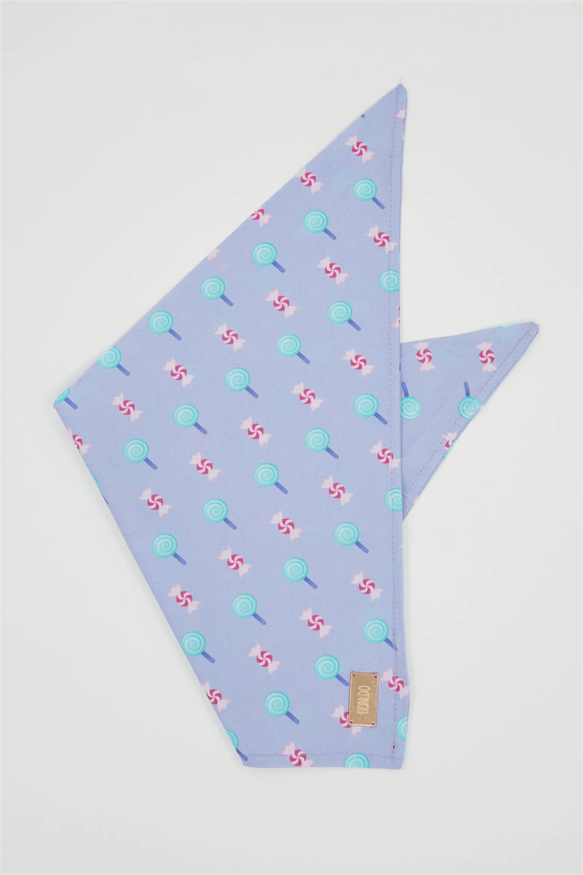 Monido Şeker Desenli Köpek Bandana