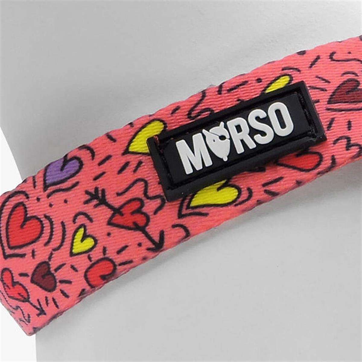 Morso Pink Think Ayarlanabilir Mini Göğüs Tasması